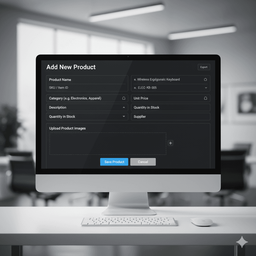 Add Product Form